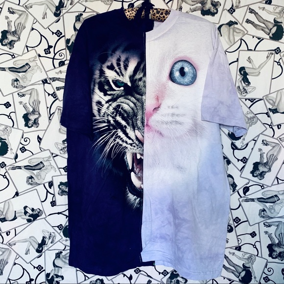Tiger Kitten T-shirt Dress - Picture 4 of 4